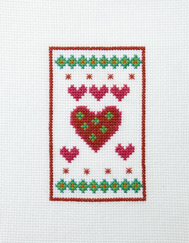 Tarjeta Boheme: Corazones