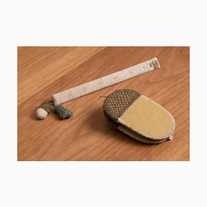 Acorn Scissor Case & Ruler