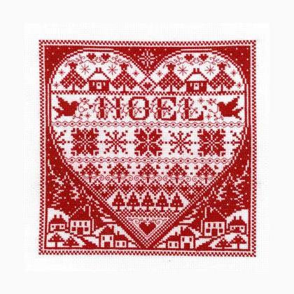 Redwork Noel