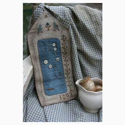 Blue Sewing Roll