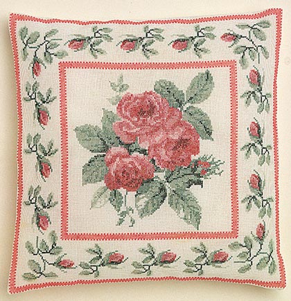 Almohada Bouquet de rosas II