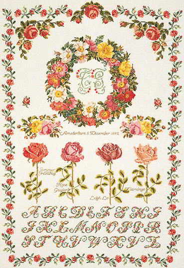 Sampler Rosa