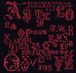 Antique Character Sampler - Negro
