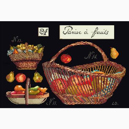 Apple Basket - Negro
