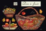 Apple Basket - Negro