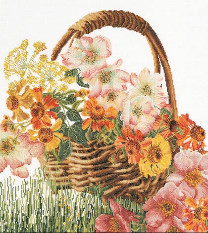 Flower Basket - blanco - Aida
