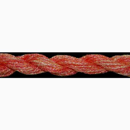 ThreadworX Hand Overdyed Metallic #4 - 41004 - Mango Margarita