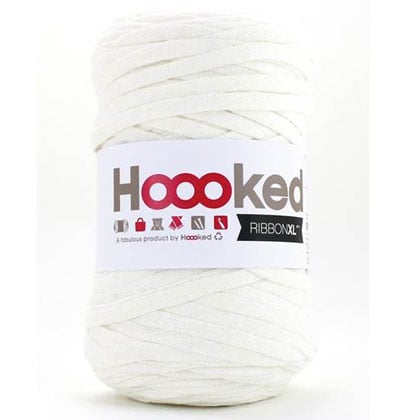 Hoooked Ribbon XL – Blanco Perlado
