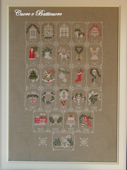 Shabby Advent Calendar