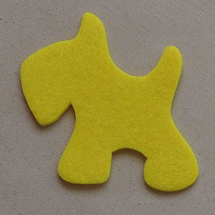 Perrito Scotty - Amarillo