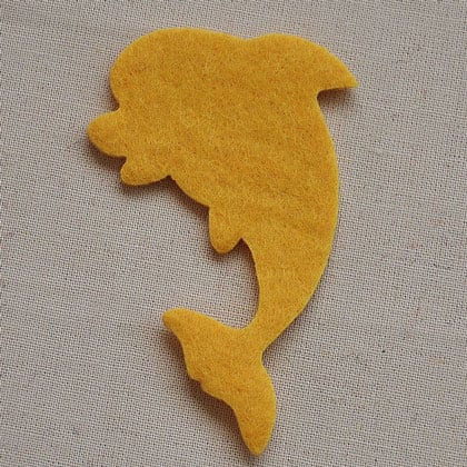 Delfín - Amarillo dorado