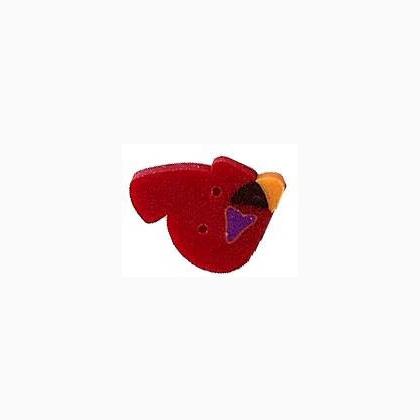 Santa`s Village 2-Poinsettia Place Button Pack (9660.G)