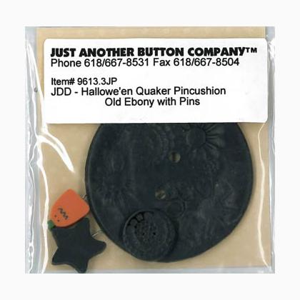 Old Ebony Button & Pin Pack (9613.3JP)