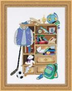 A boy's closet