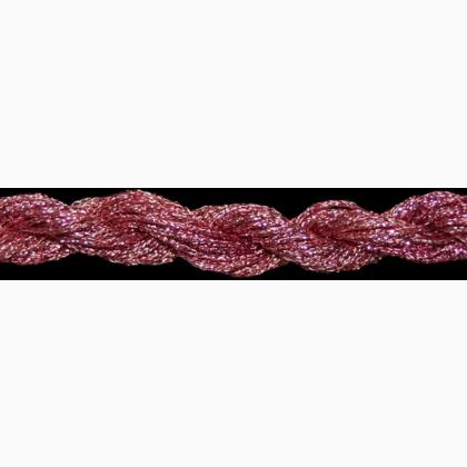 ThreadworX Hand Overdyed Metallic #4 - 410791 - Antique Rose