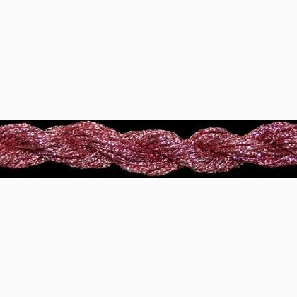 ThreadworX Hand Overdyed Metallic #8 - 710791 - Antique Rose