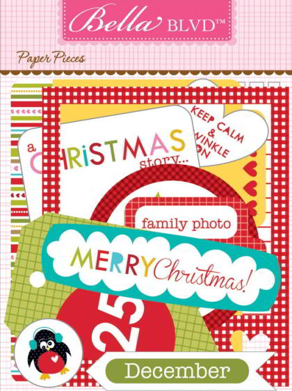 Decoraciones de cartulina Christmas Countdown