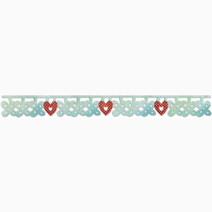 Sizzix Sizzlits Decorative Strip Die - Flor & ..