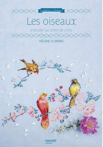 Les oiseaux à broder au point de croix