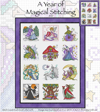 A Year of Magical Stitching