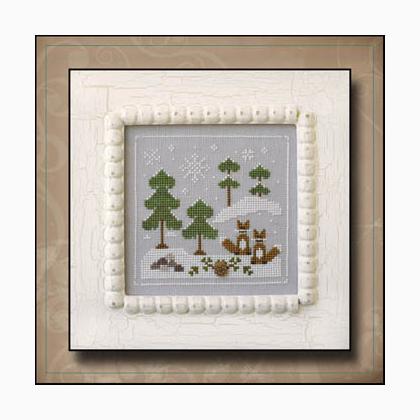 Frosty Forest 6 -Snowy Foxes