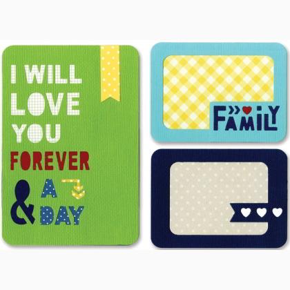Sizzix Thinlits Die Set 4PK - Para siempre