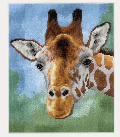 Vervaco Kit de Punto de Cruz Girafa 