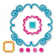 Sizzix Framelits Die Set 9PK w/Stamps - Gracias