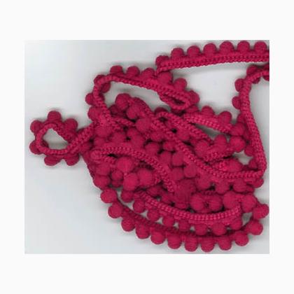Rasspberry Pearls (1 yd)