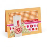 Sizzix Framelits Die Set 5PK w/Stamps - Jardín Inglés