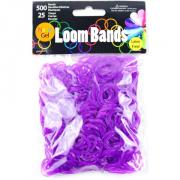 Loom bands - Neon Gel Púrpura