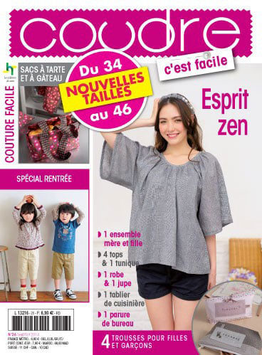 Coudre c\'est facile 26 - Esprit Zen