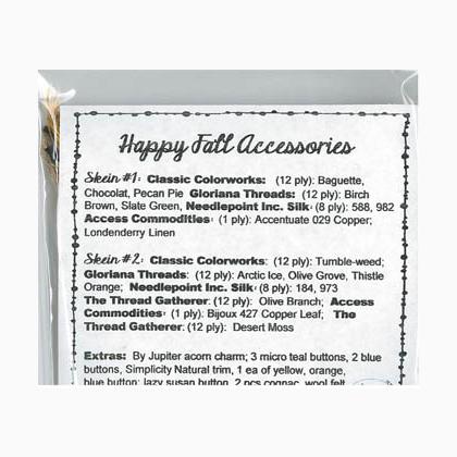 Happy Fall Accessories Emb Pack