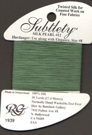 Subtlety Y838 - Dark Sea Green