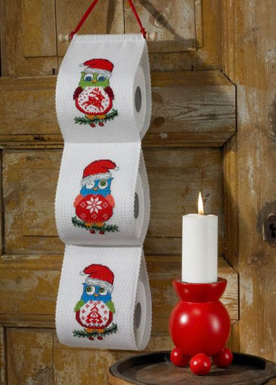 Rollos de papel: Christmas Owls