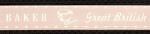 Cinta 15mm - Great British Baker - Blanco/Rosa