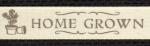 Cinta 15mm - Home Grown - Blanco/Gris