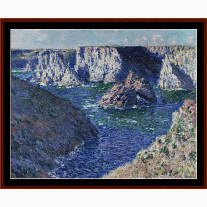 Monet - Rocks at Belle Ile