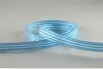Cinta Rayada 10mm - Turquesa/Blanco