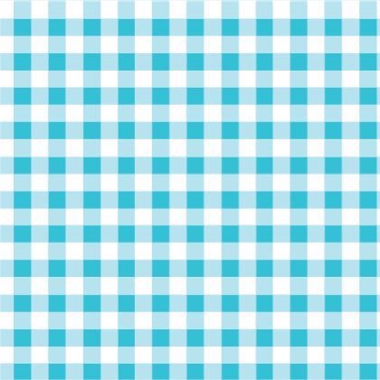 Couture Checked Turquoise