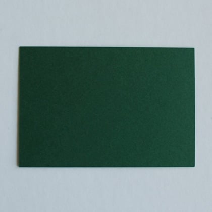 Tarjeta A7 - Verde oscuro