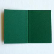Tarjeta de comensal - Verde oscuro