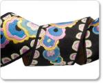 Pasamanería Jacquard - Black Kite Tail - 38 mm