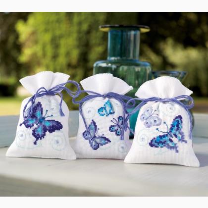Bolsitas Popurrí: Mariposas Azules