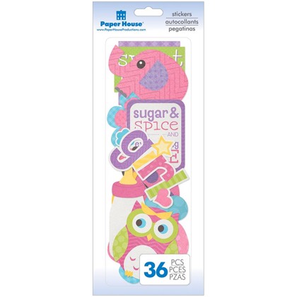 Decoraciones adhesivas - Baby Girl