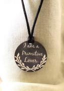 Collar I am a Primitive Lover