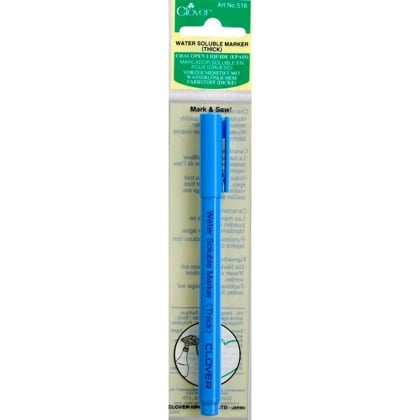 Marcador de tinta soluble en agua - Azul