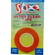 Cinta adhesiva transparente 3mm