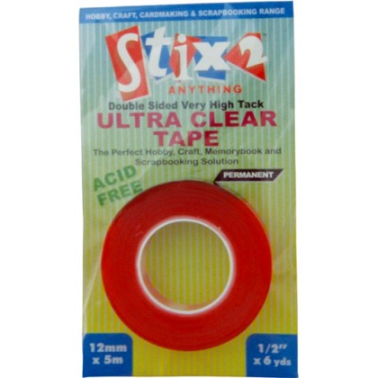 Cinta adhesiva transparente 12mm