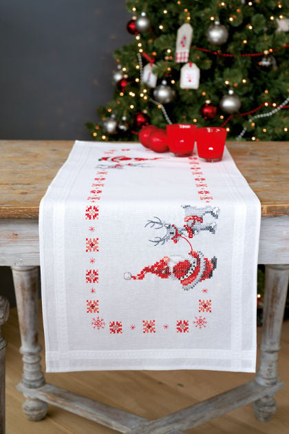 Camino de mesa - Christmas Elves